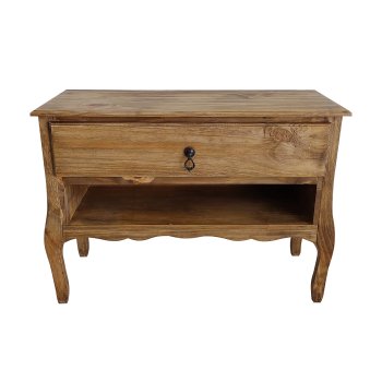 Criado Extra 1 Gaveta Rústico